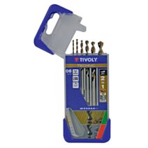 Coffret 6 forets Bois-métal - TIVOLY