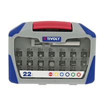 Coffret 22 embouts + porte embout - TIVOLY