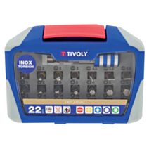 Coffret embouts inox torsion x22 - TIVOLY