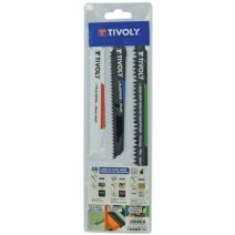 5 lames de scie sabre pour métal/plastique/l'élagage - TIVOLY