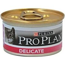 Pâtée Chat Mousse à la Dinde 85gr - PRO PLAN DELICATE
