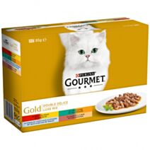 Pâtée Chat Double Délice 12x85gr - GOURMET PERLE