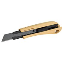 Cutter autobloquant 18mm à poignée bois