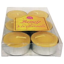 Lot de 6 veilleuses à la citronelle PYROFEU