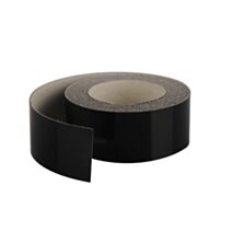 Bande de chants mélaminée thermocollante 38mm x 5m noir très