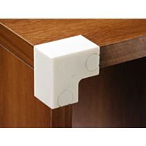 Assemblage panneaux et tablettes Presto Duo blanc x 8 pièces