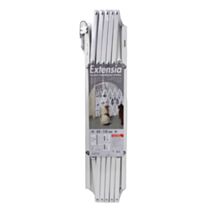 Fermeture extensible pour animaux bois laquee blanc de 60 à 110 cm - SPTD