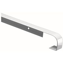 Profil aluminium de plan de travail jonction droite alu 2/4 rond 28 mm - SPTD