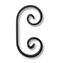 Volute C acier 8x8-125x75 mm