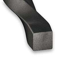 Carré Torsadé Laminé 10x10mm 1m