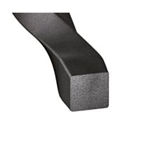 Carré Torsadé Acier Laminé 12x12mm 2m - CQFD