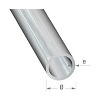 Tube rond alu brut 16 x 1 mm 2m - CQFD