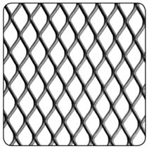 Tôle métal déployé acier 10x5,5-1mx0m5x0.5 -  CQFD