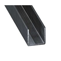 U Acier PAF 11x9x11mm ép.1,5mm 2m