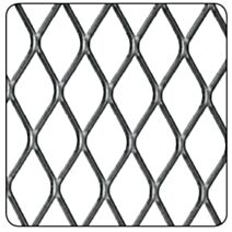 Tôle métal déployé acier 16x8x1x0,8-500x500 mm