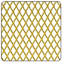 Métal déployé alu or 10x5,5-500x250 - CQFD