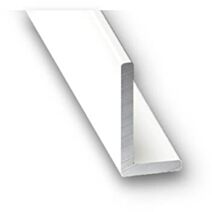 Cornière Aluminium 40x20x1,5mm 1m Blanc - CQFD