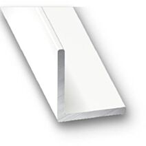 Cornière Aluminium 10x10x1mm 2m Blanc - CQFD