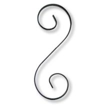 Volute s acier 20x4-370x130 mm