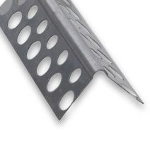 Cornière plâtrière perforée galva 25x25-2m5