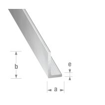Cornière alu brut 20 x 10 x 1,5 mm 2m - CQFD