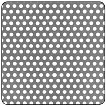 Tôle perf. alu inc. 500x500mm