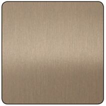 Tôle alu cuivre brossé 250x500 - CQFD