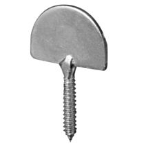 Butee vol. droite a vis ac. zing.