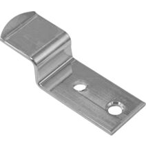 Support coude simple ac. zing. (x2)