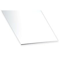 Plat PVC 100x2mm 2,60m Blanc