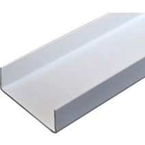 Nez de Cloison PVC 20x54x20mm 2,60m Blanc