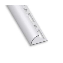 1/4 rond pvc gris 6-2m5