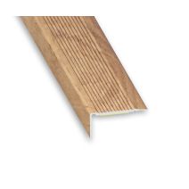 Nez de marche adhésif chêne moyen 45x23mm 1m