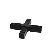 Connecteur 4 Voies Renforcé Croix 25x25mm ép.1,5mm - CQFD