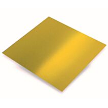 Tôle alu brossé laiton 1000 x 300 mm - CQFD