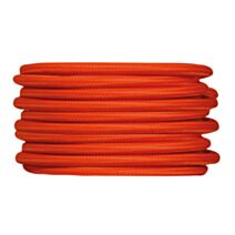 Câble tissu orange 3m - TIBELEC