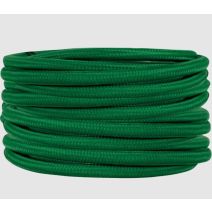 Câble tissu 3m vert