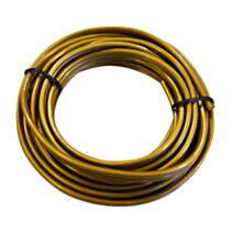 Fil d'équipement plat couleur or (vendu au mètre)