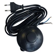 Cordon + interrupteur pédale noir - TIBELEC