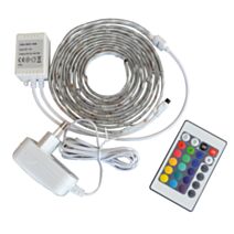 Ruban 90LED 12W 180lm multicolore 3m + télécommande