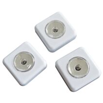 TIBELEC 3 Mini hublots LED à piles