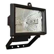 mini projecteur halogène 120w noir - TIBELEC