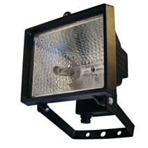 Projecteur extérieur halogène noir 400W- TIBELEC