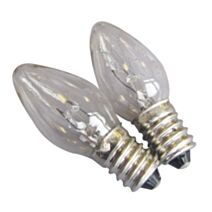 2 Ampoules verre clair basse consommation 5W - TIBELEC