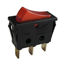 Interrupteur Unipolaire à Encastrer Lumineux 30x30mm 250V - TIBELEC