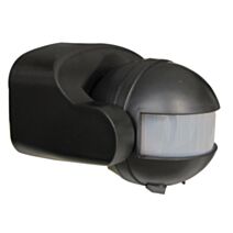 Détecteur de mouvement infrarouge noir - TIBELEC