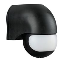 Détecteur de mouvement infrarouge noir - TIBELEC