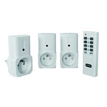 3 Prises Marche/Arrêt Télécommandables - TIBELEC