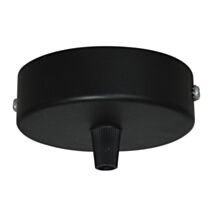 Pavillon cache-fil noir diamètre 90mm - TIBELEC