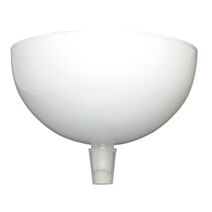 Pavillon cache fil rond blanc - TIBELEC